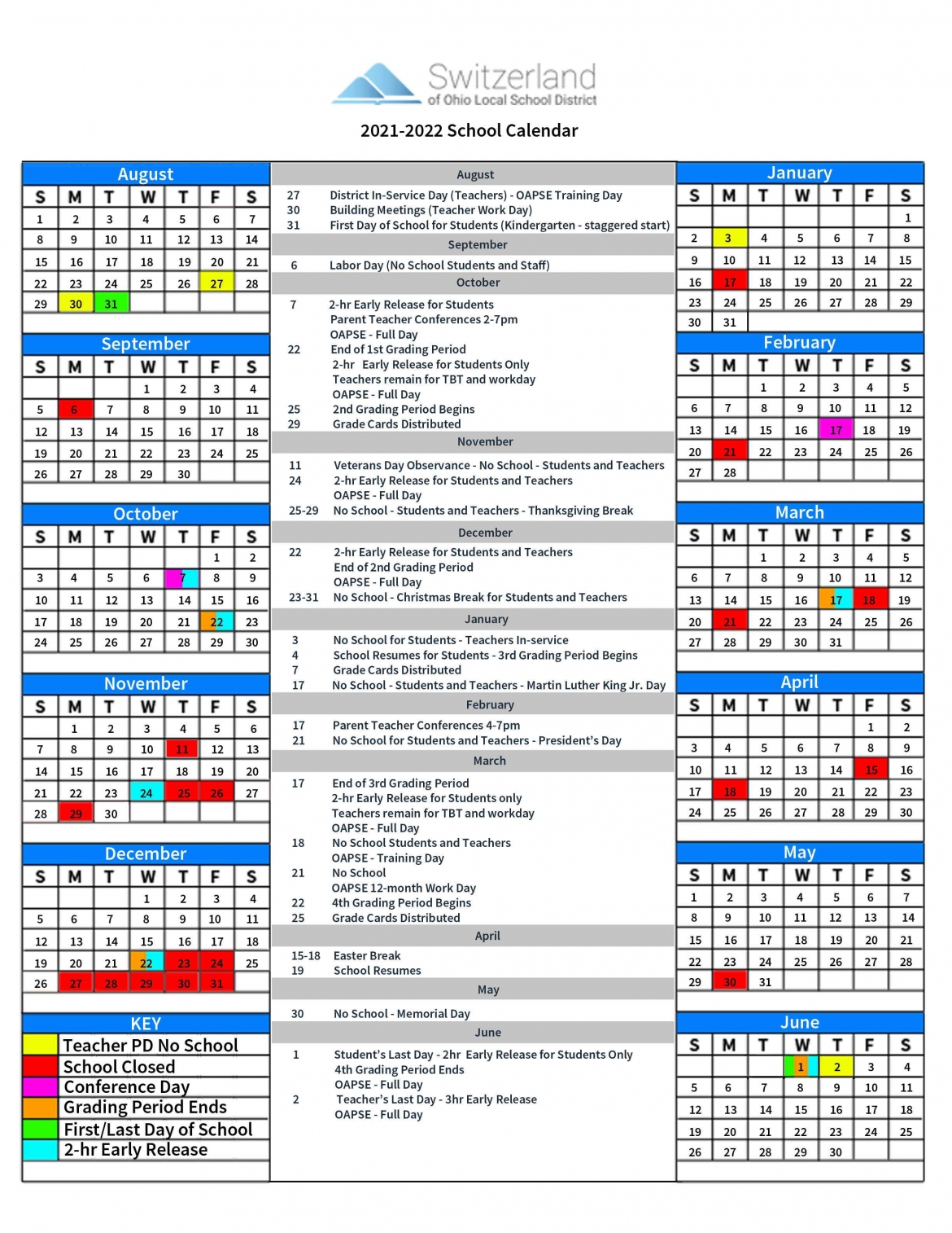 Utica School District Calendar 2025 Calendar - Koren Annamaria